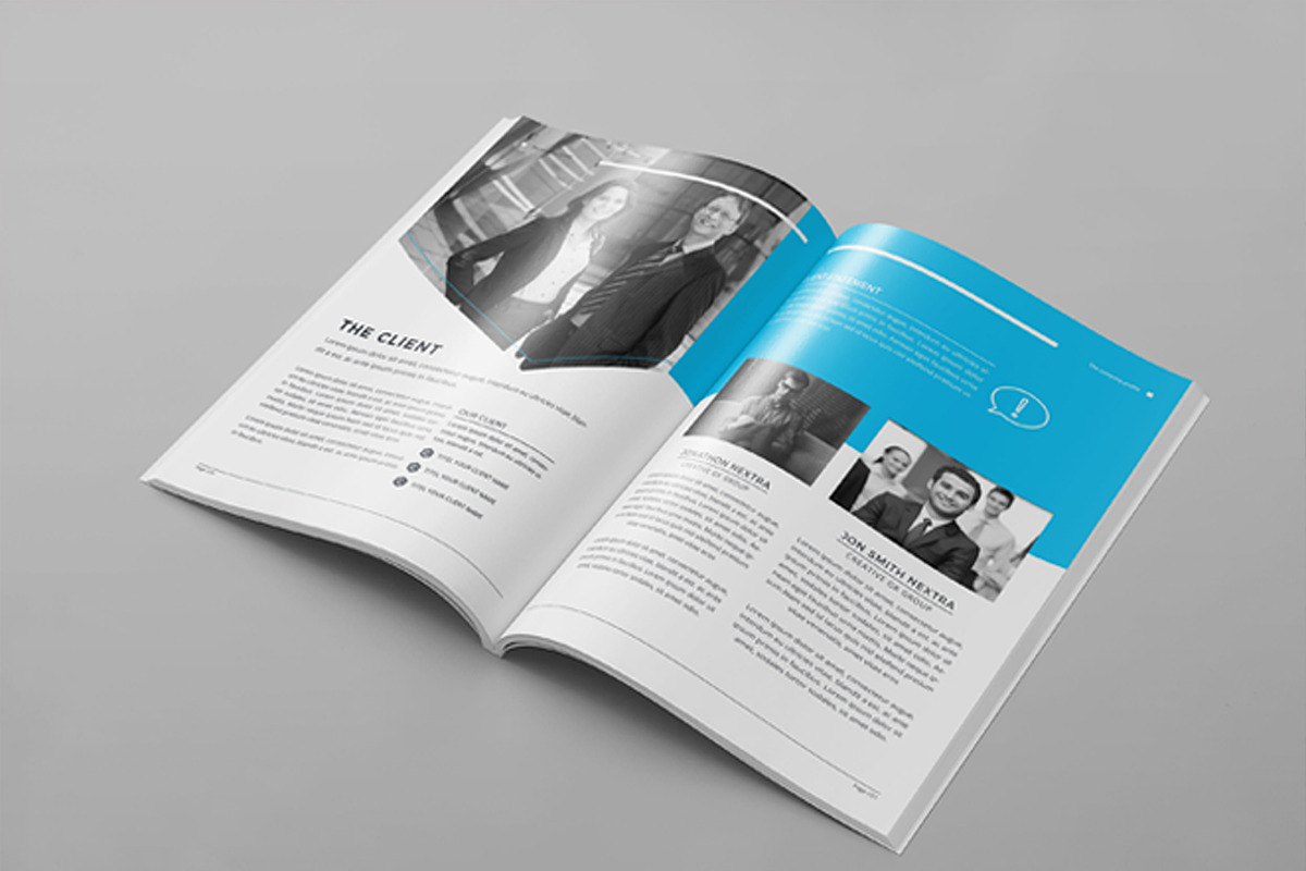 The Company Profile, a Brochure Template by obidullah_01 (Photo 12 of 12)