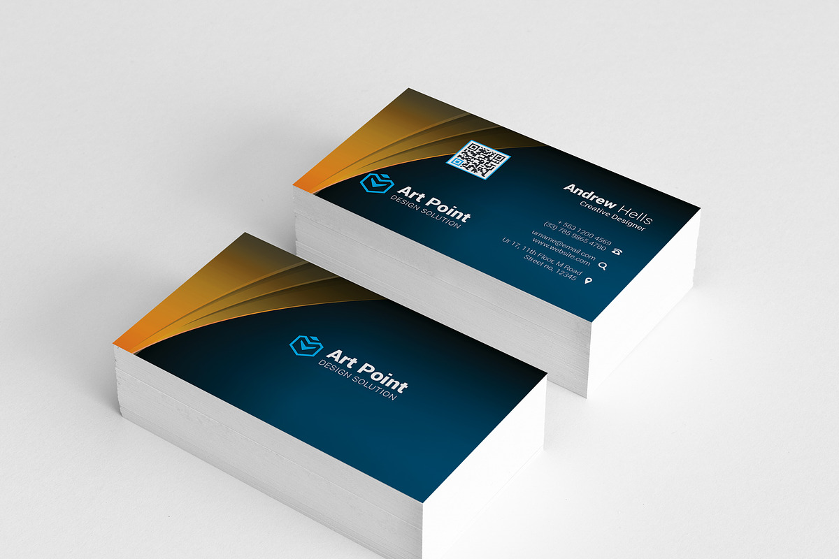 Creative Business Cards, a Business Card Template by GenerousArt (Photo 2 of 2)