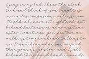 selyna avelyn - Lovely Handwritten, a Script Font by Balpirick Studio (Thumbnail 4 of 7)