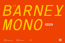 CS Barney Mono Pixel