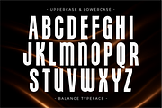 Balance - Condensed Sans Serif Font, a Sans Serif Font by Pian45 Studio (Thumbnail 6 of 8)