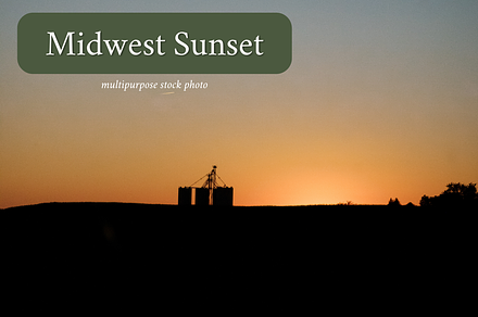 Midwest Sunset, a Nature Photo by Eleanore Fiore