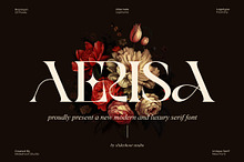 Aerisa || Modern & Luxury Serif Font