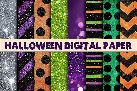 Halloween Digital Paper-08