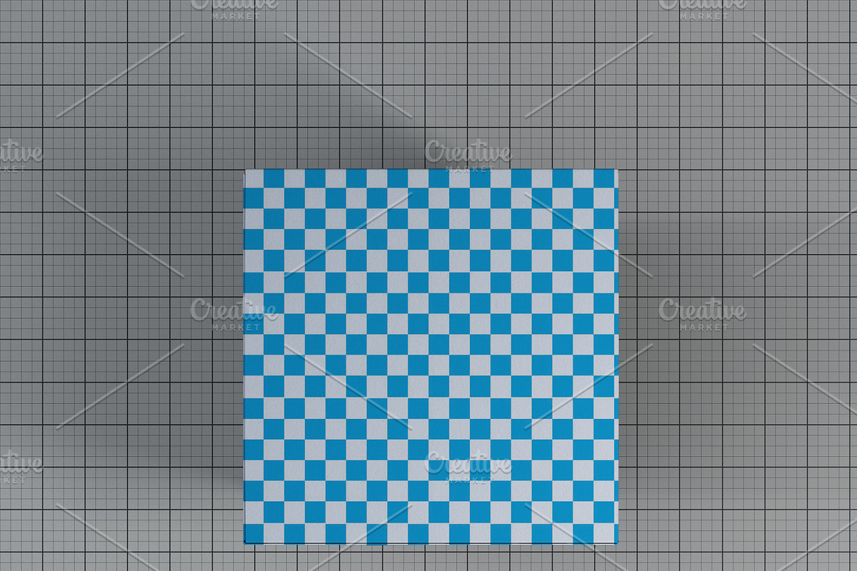 Square Box Mockup, a Cups & Container Mockup by desgiant (Photo 9 of 11)