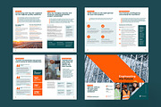 Construction Company Profile, a Brochure Template by FathurFateh (Thumbnail 4 of 4)