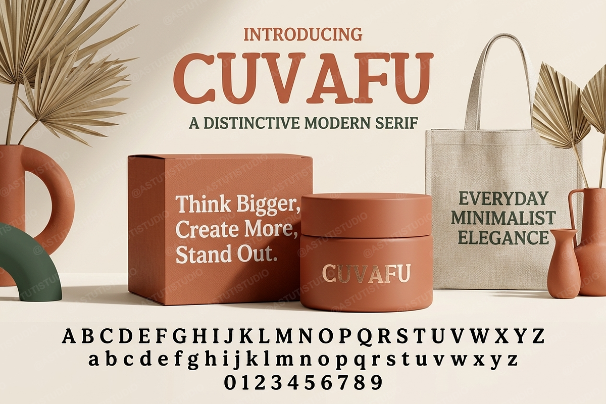 Cuvafu - Elegant Modern Serif Typef, a Serif Font by Astuti Studio (Photo 21 of 25)