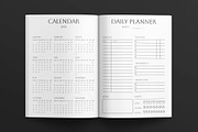 Digital Planner Template, a Brochure Template by E-Type (Thumbnail 2 of 7)