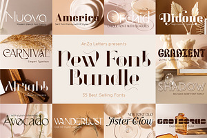 Elegant & Modern Font Bundle | Sale