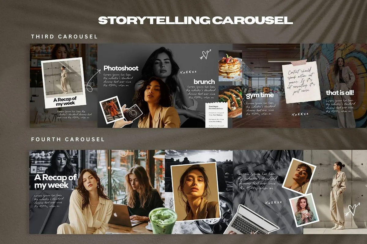 Canva Carousel Instagram Templates, a Graphic by JOA CREATIVE LAB (Photo 5 of 7)