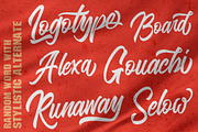 The Blangkon Script + Extra, a Script Font by Kotak Kuning Studio (Thumbnail 5 of 14)