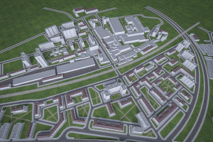 Residential And Industrial UrbanArea