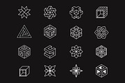 Retro geometric shapes. 120 elements, an Object Graphic by Getalo Viktoriia (Thumbnail 8 of 9)