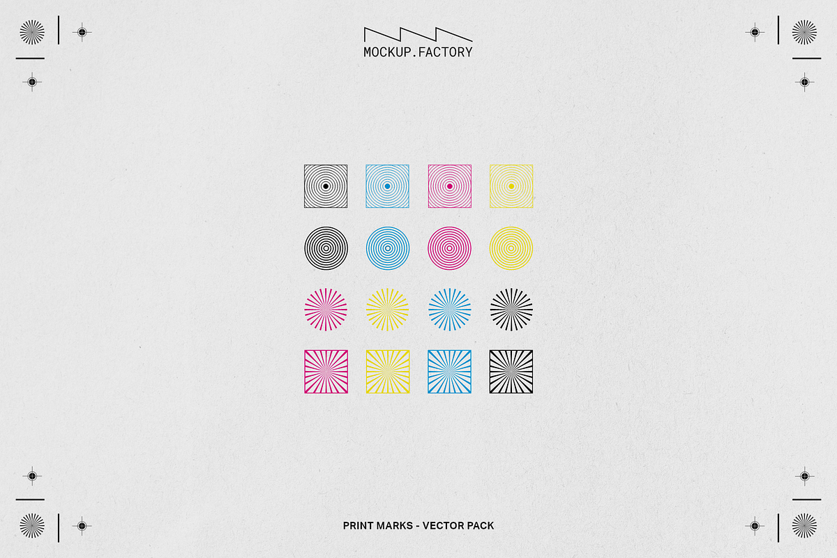 Print Marks | 120+ Vector Assets, an Outline Icon by Mockup.Factory (Photo 8 of 8)