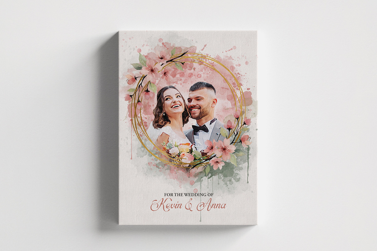 Custom Watercolor Wedding Effect, an Action Add-On by MRI STUDIO (Photo 4 of 19)