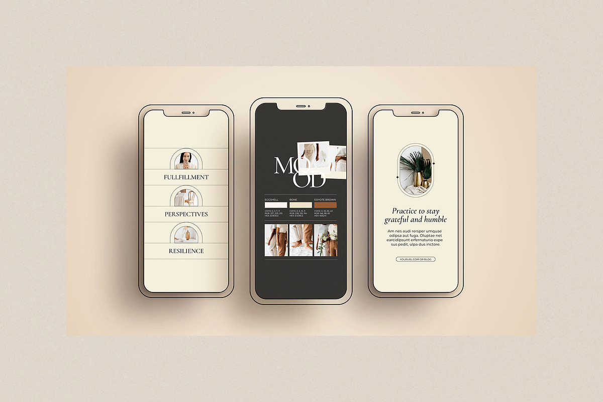 Instagram Course Creator / Mona, a Social Media Template by Mirazz (Photo 22 of 27)