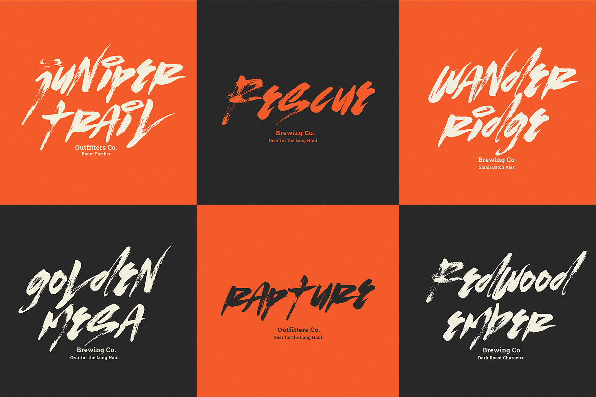 Fake Plastic | Handpainted Brush, a Handwritten Font by Ardana Creative (Photo 2 of 14)