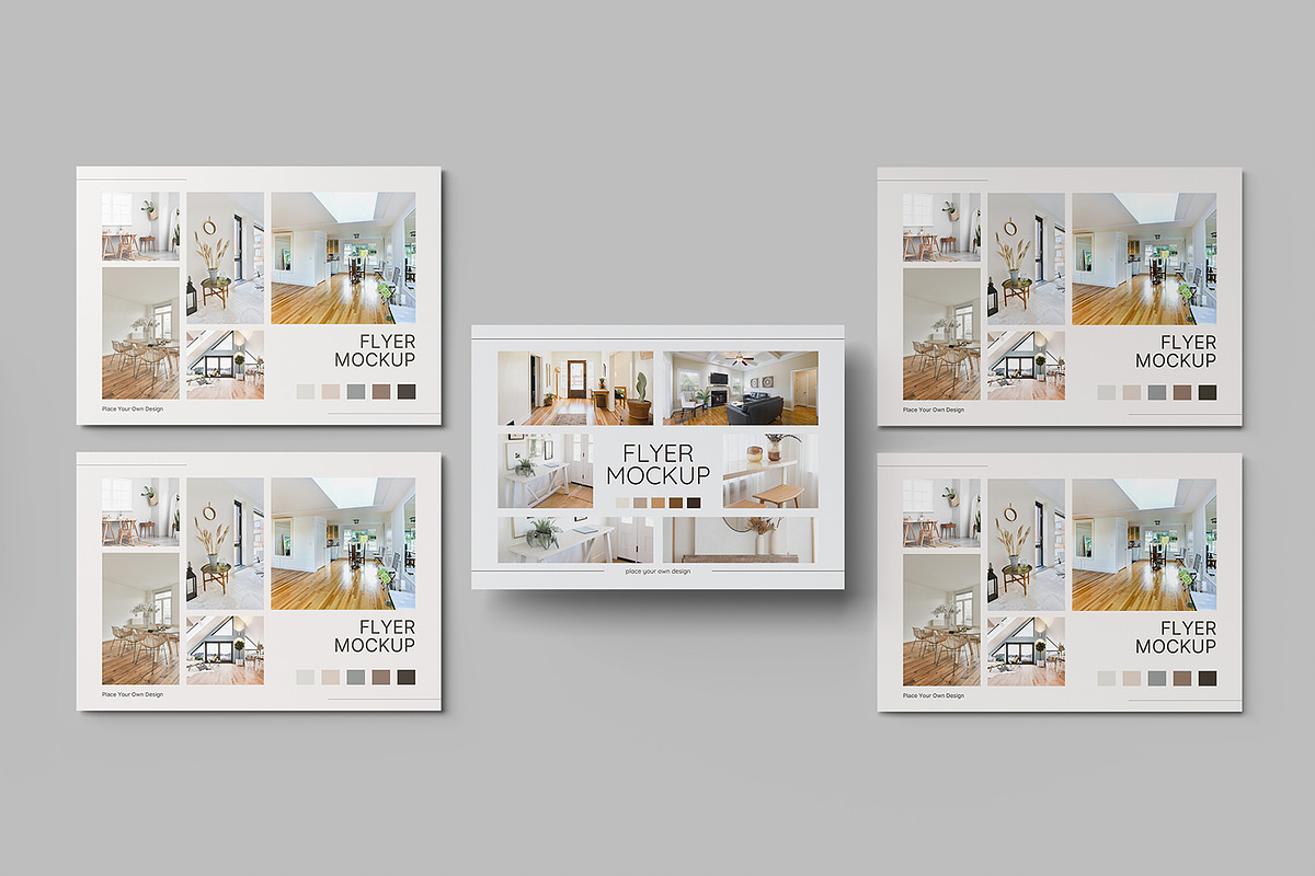A4 Flyer Mockup, an Advertising Mockup by Graphicell (Photo 9 of 11)