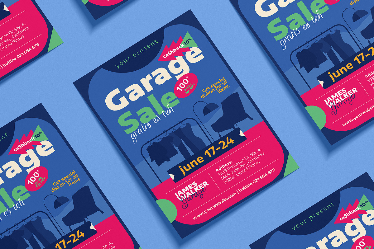 Garage Sale Flyer, a Flyer Template by FathurFateh (Photo 1 of 4)