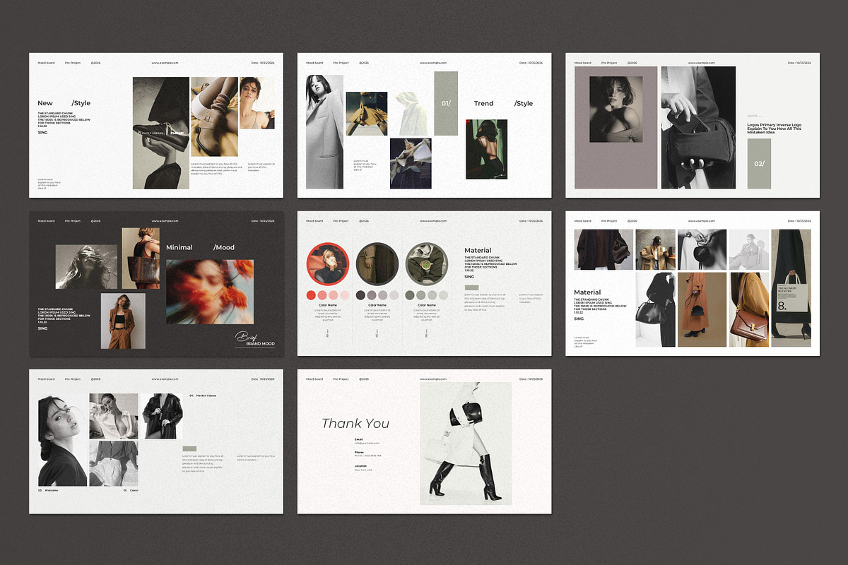Brand  /  Mood And Brief, a Presentation Template by Aura Agency (Photo 9 of 10)