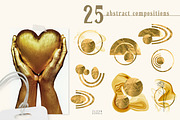 GOLD RUSH abstract collection, a Texture Graphic by Tiana Geo (Thumbnail 8 of 19)
