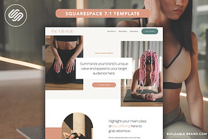 The Lifestyle – Squarespace Website