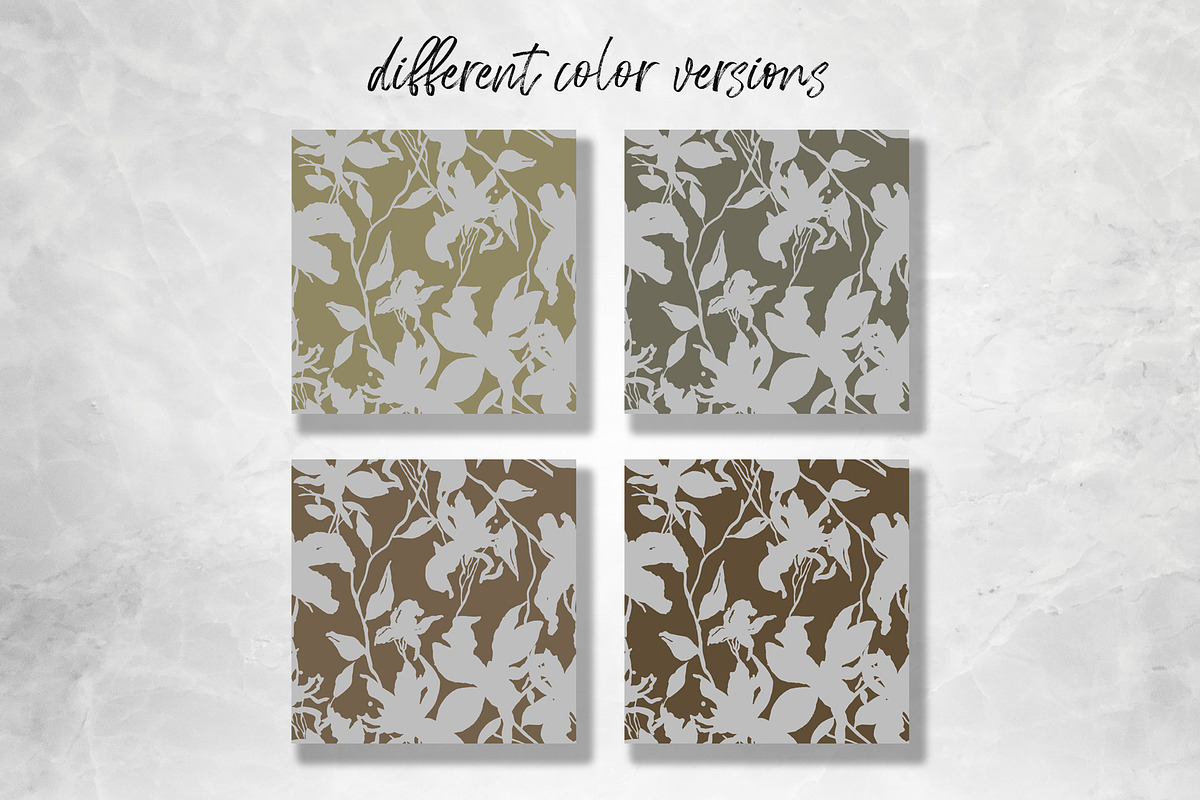 MINIMAL BOTANICAL PATTERN, a Pattern Graphic by MartinShop (Photo 8 of 9)