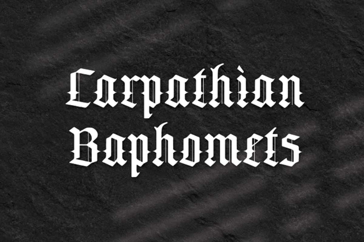 Risselamp, a Blackletter Font by GlottaTypeface (Photo 2 of 8)