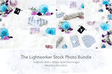Light Worker Stock Photo Bundle