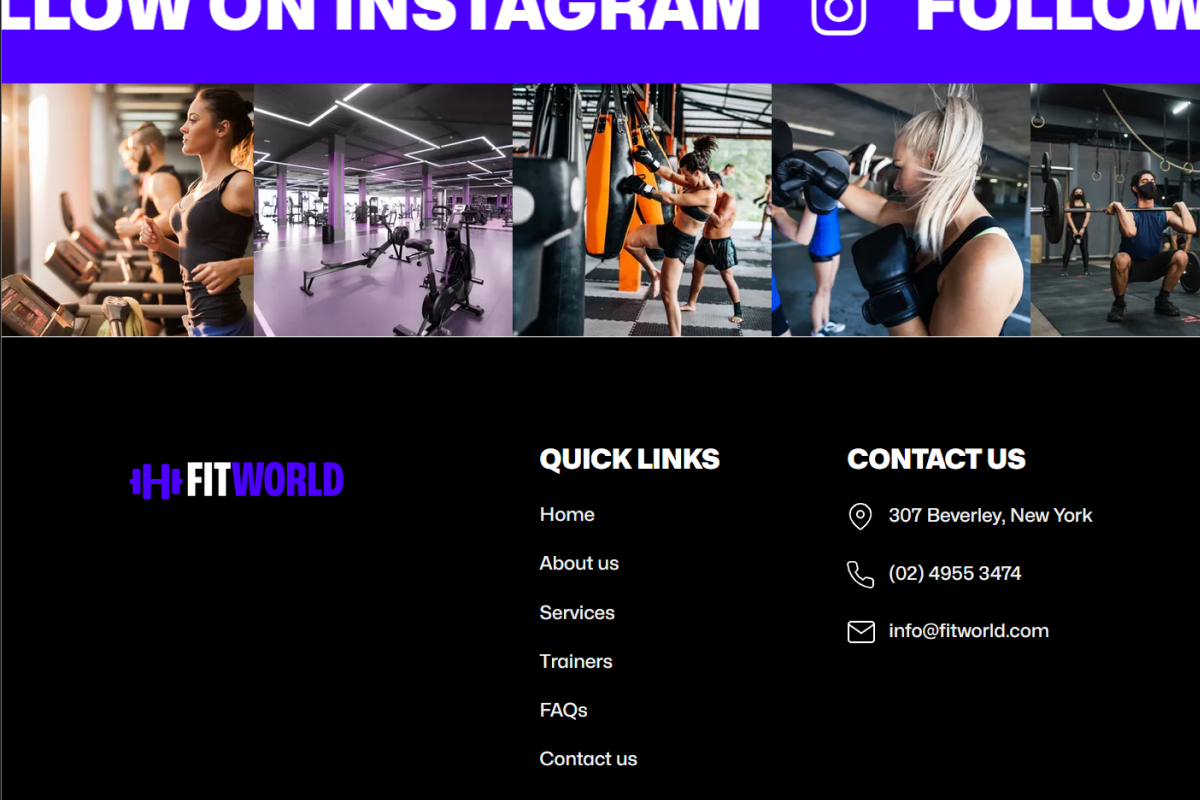Wix Studio Gym Fitworld Template., a Wix Template by MuzammilMahida (Photo 17 of 18)