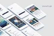 Namaste - Meditation Mobile App Sket, an UI Kit Template by uicube (Thumbnail 5 of 5)