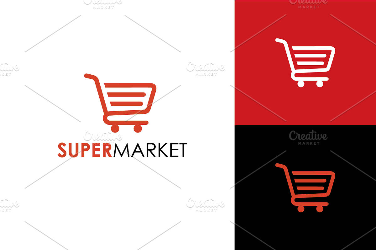 Super Market Logo Vector Simple, a Branding & Logo Template by zaqilogo