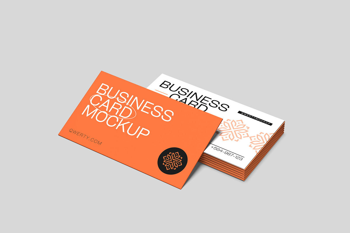 Business Card Mockup, an Advertising Mockup by AnasStudio (Photo 3 of 5)