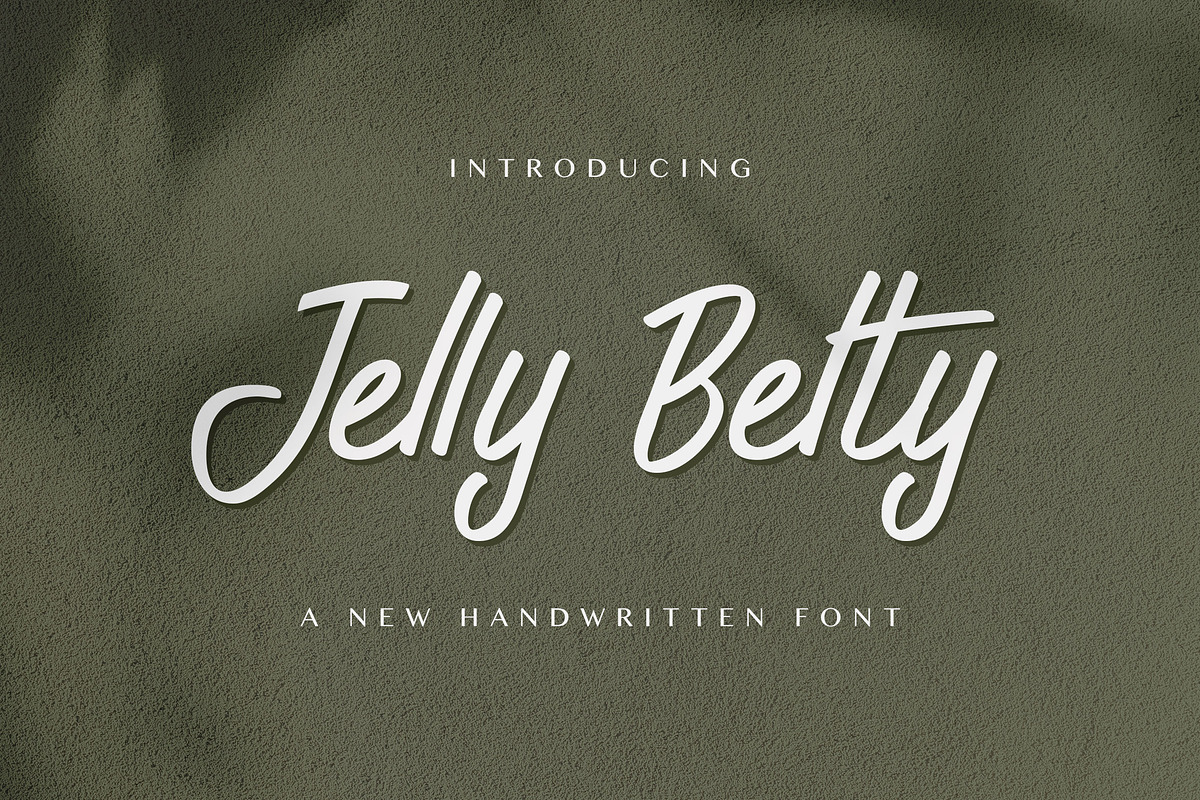 Jelly Belty! - Handwritten Font, a Script Font by StringLabs (Photo 1 of 10)