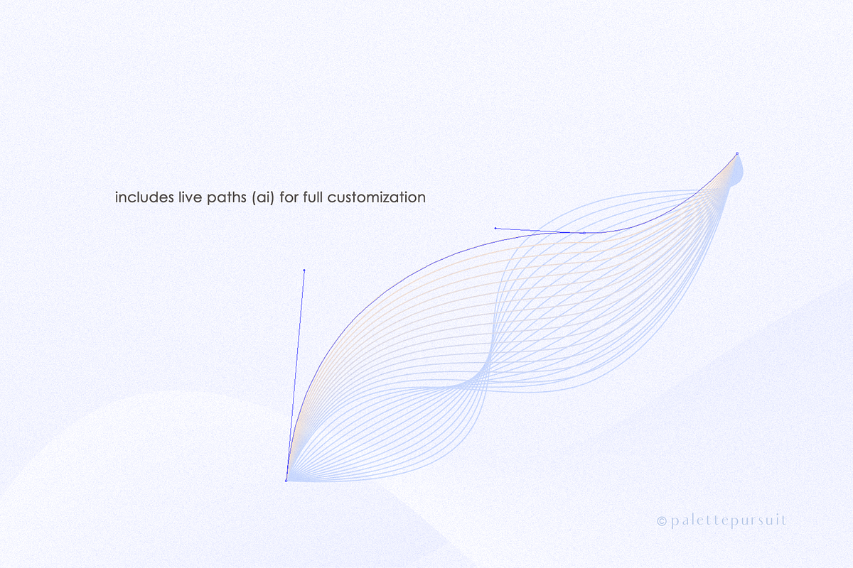 Future Flora futuristic vector, an Illustration by Palette Pursuit (Photo 9 of 12)