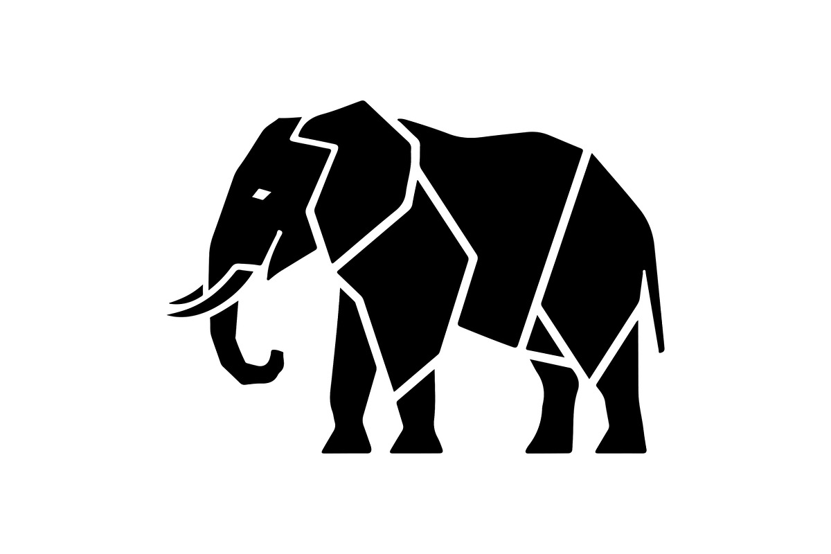 Elephant Vector Elements Bundle, an Animal Illustration by balal (Photo 12 of 18)