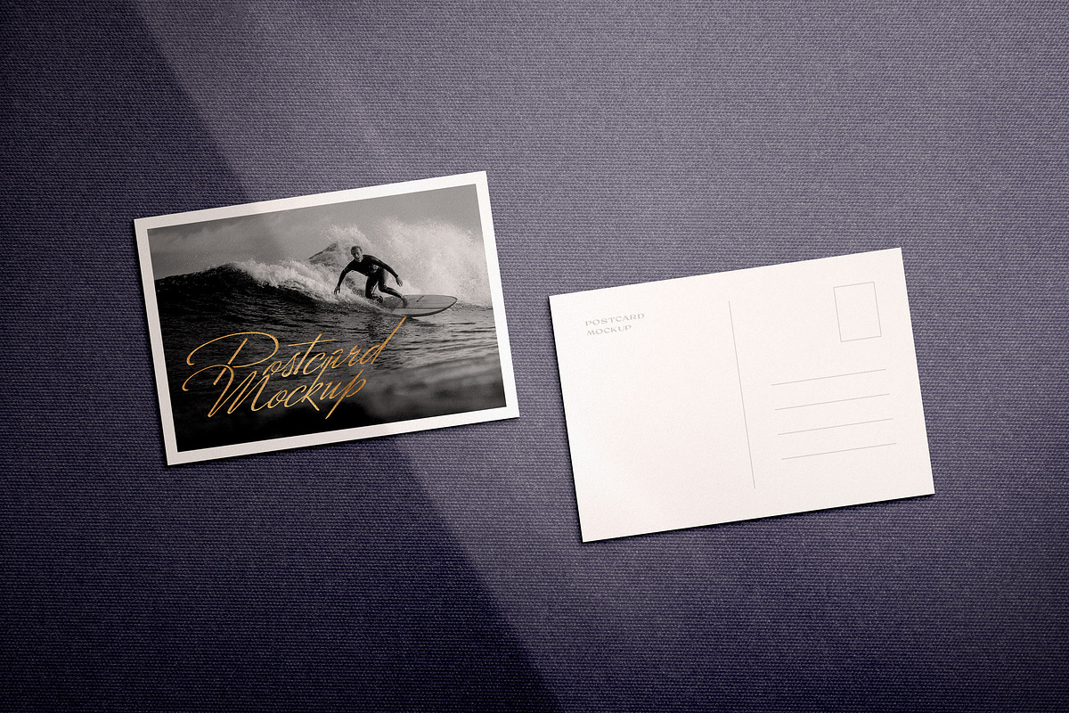 Realistic Postcard Mockup Scenes, a Pens & Pencil Mockup by Design Squad (Photo 2 of 8)