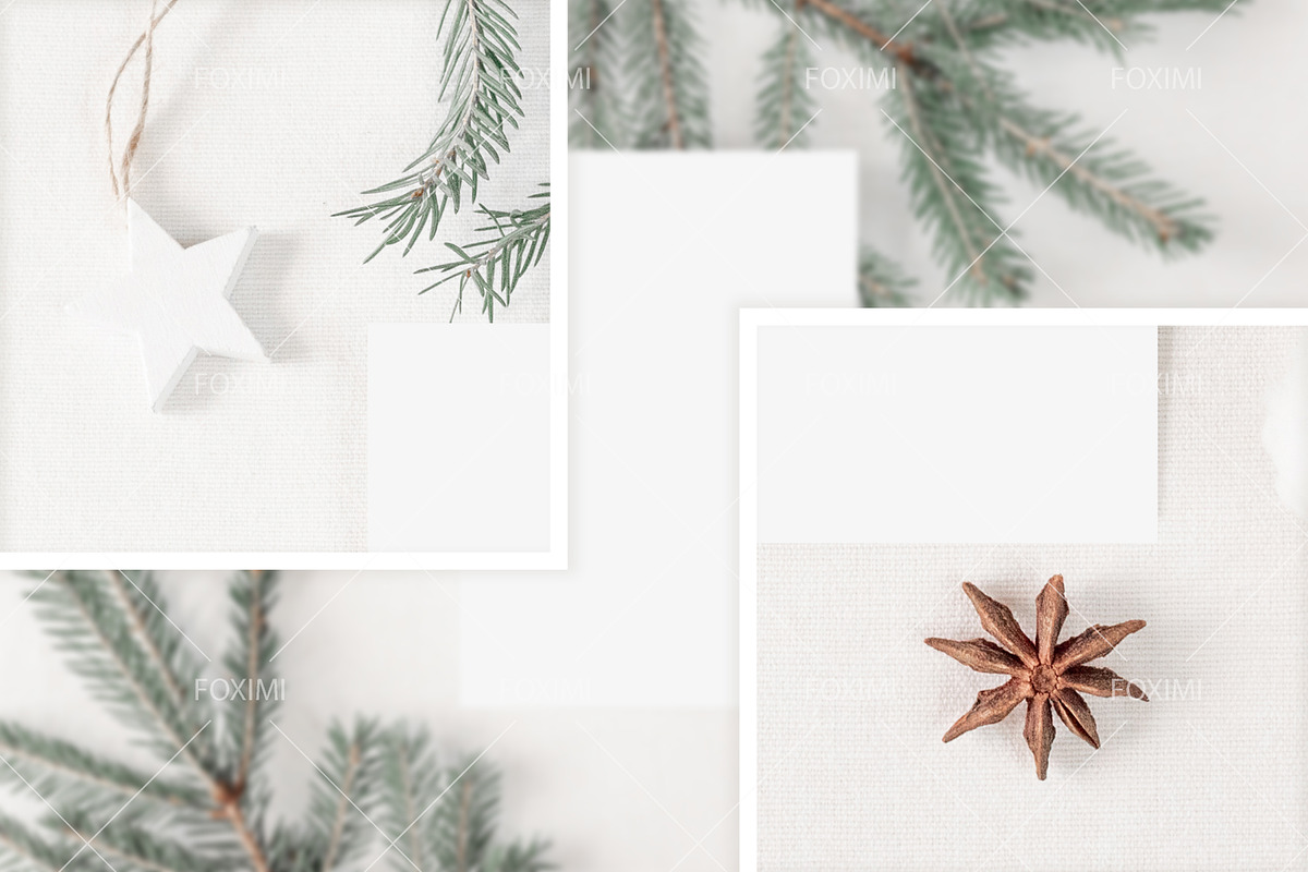 5x7 Christmas Card Mockup, P05, a Product Mockup by FOXIMIDesign (Photo 2 of 6)