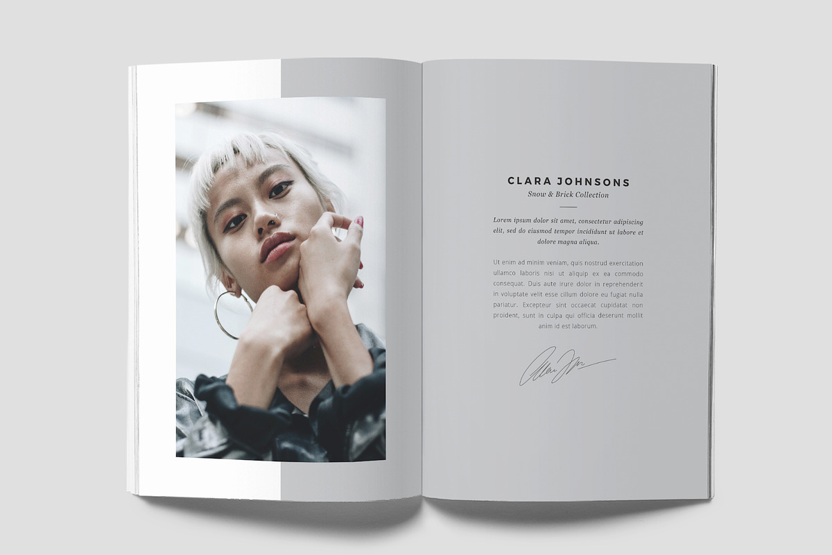 Fashion Magazine, a Magazine Template by rubirubiko (Photo 7 of 11)