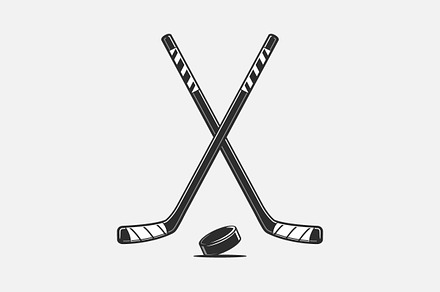 Ice Hockey, a Sport Illustration by Vector Kitchen by Zoljo