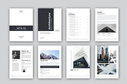 QUATER | Architecture Portfolio, a Brochure Template by obayes (Thumbnail 2 of 18)