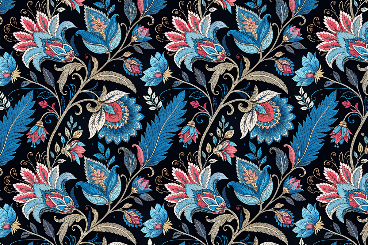 A set of seamless patterns in orient, a Pattern Graphic by Designs by Helen Trupak (Photo 2 of 4)