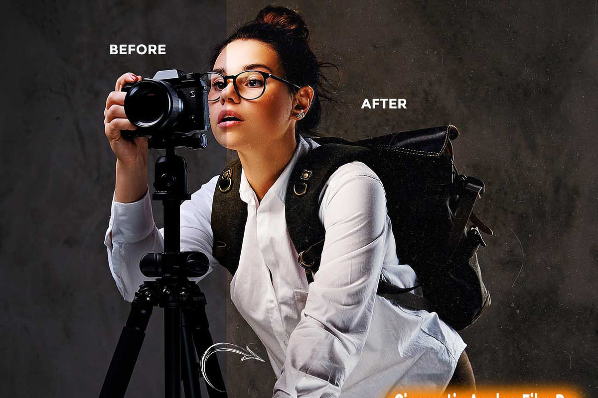 25 Analog FX Photoshop Action Bundle, an Action Add-On by Studio Retouch (Photo 23 of 59)