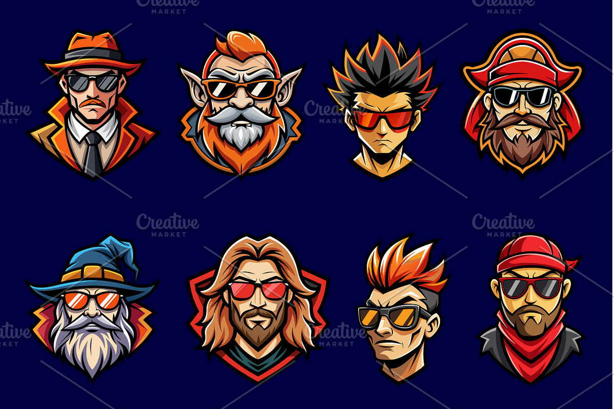 24 Character Mascots Bundle, an Illustration by Riswan Ratta (Photo 3 of 4)