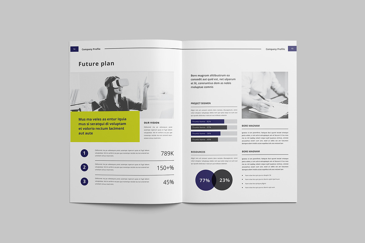 Proposal Business Brochure, a Brochure Template by Tanber Hossen (Photo 14 of 14)