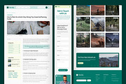 Hiking & Outdoor Activities Website, an UI Kit Template by peterdraw (Thumbnail 6 of 7)