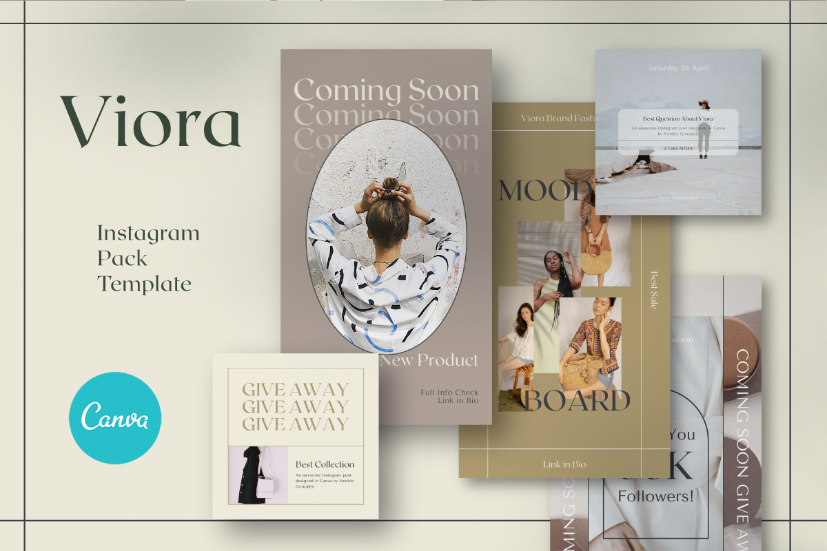 Viora - Canva Instagram Template, a Social Media Template by Inkofert (Photo 12 of 12)