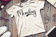 College | Script Font, a Handwritten Font by Scratchones (Thumbnail 5 of 9)
