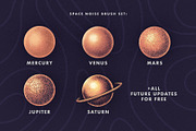 Space Noise - Procreate Brush Set, a Brush Add-On by Limitless (Thumbnail 2 of 7)