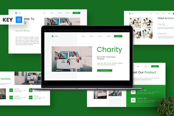 Charity - Non-Profit Keynote preview 7